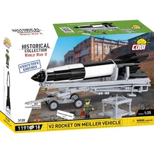 COBI II WW V2 Rocket & Transporter, 1: 35, 1210 k, 1 f, EXECUTIVE EDITION (COBI-3120)