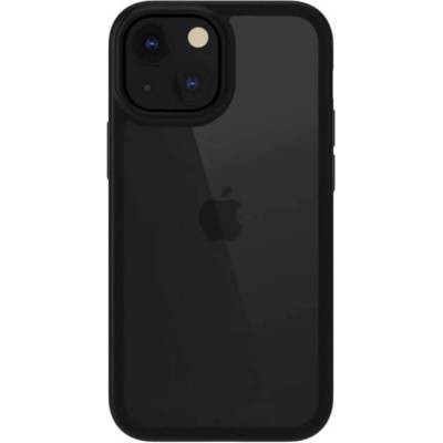 SwitchEasy AERO Plus Case - хибриден удароустойчив кейс за iPhone 13 mini (черен-прозрачен)