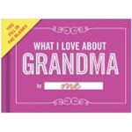 Knock Knock What I Love about Grandma Book Fill in the Love Fill-in-the-Blank Book & Gift Journal | Knock Knock