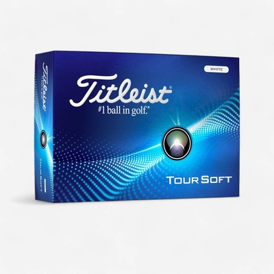 Titleist Tour soft biele 12 ks
