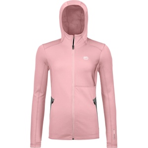 Ortovox Дамско вълнено яке Ortovox Women's Fleece Hoody Fleece jacket - Dawn Rose (105-3336-1612)