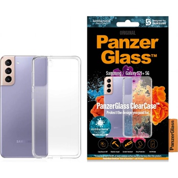 Panzer Гръб PanzerGlass за Samsung Galaxy S21 Plus AntiBacterial - Прозрачен, 118275