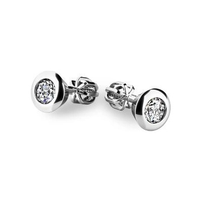 Pattic náušnice z bieleho zlata s diamanty G10907B04