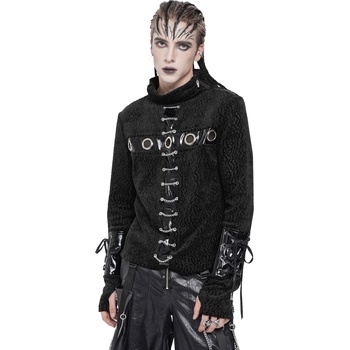 Devil fashion мъжка тениска с дълъг ръкав DEVIL FASHION - Punk Turtleneck - TT299