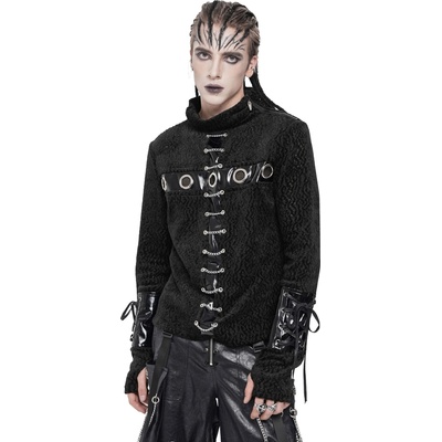 Devil fashion мъжка тениска с дълъг ръкав DEVIL FASHION - Punk Turtleneck - TT299