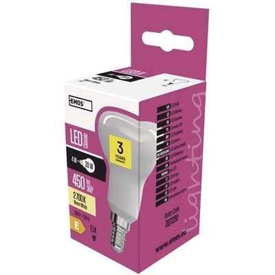 Emos LED žárovka Classic R50 E14 4 W 39 W 450 lm teplá bílá