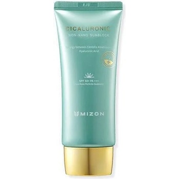 Mizon Cicaluronic Nonnano Sunblock SPF50+ PA+++, слънцезащитен крем за лице (8809738601860)