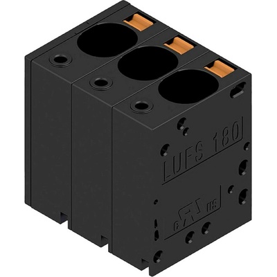 Weidmüller 2492120000 skrutkovacia svorka 16 mm² Pólov 3 čierna 40 ks