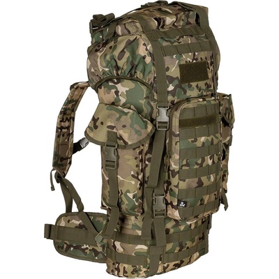 MFH Molle bojový polstrovaný + ALU výztuha operation Camo 65 l
