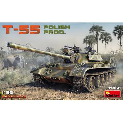 T-55 Polish Production MiniArt 1:35