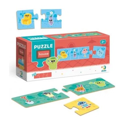 dodo - Комплект от 6 пъзела x 4 части - Вкъщи (300268)