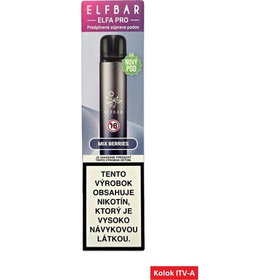 ElfBar Elfa 500 mAh twilight blue 1 ks