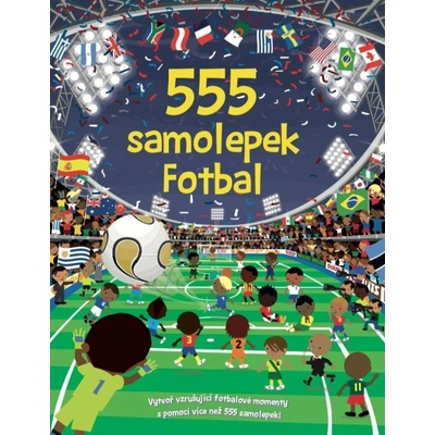555 samolepek fotbal