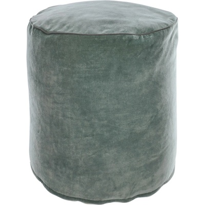 Kave Home Zelený puf Brunetta Ø 40 cm
