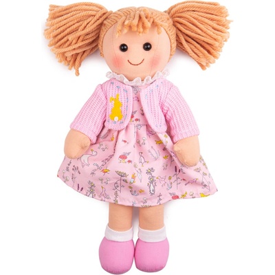 Bigjigs Toys Látková Ella 34 cm