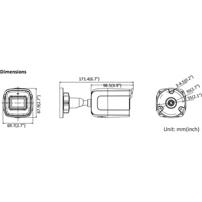 Hikvision DS-2CD2041G1-IDW1 (2.8mm)
