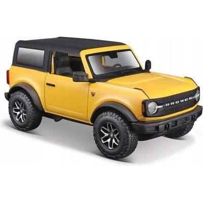 Bronco Maisto Maisto Ford Badlands 2021 žlutá 1:24