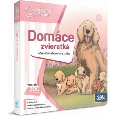 Albi Kúzelné čítanie Minikniha Domáce zvieratká