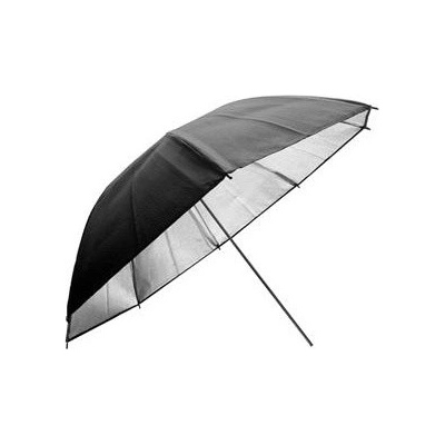 Linkstar PUR-102H odrazný dáždnik strieborná/čierna 102 cm