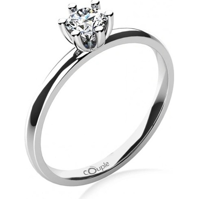 Couple prsten Zoel bílé zlato a velký zirkon 6864118 0 1