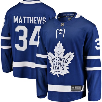 Fanatics Dres Toronto Maple Leafs #34 Auston Matthews Breakaway Alternate Jersey