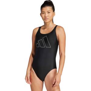 Adidas Цял бански Big Bars X-Back Swimsuit