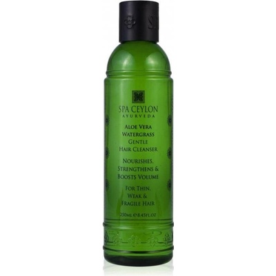 Spa Ceylon ALOE VERA WATERGRASS Jemný Šampon na Vlasy 250 ml