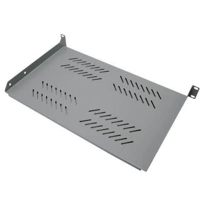 XtendLan CPOLIC1U28-G Police, 19", výška 1U, 280mm, univerzální, nosnost 25kg, šedá CPOLIC1U28-G