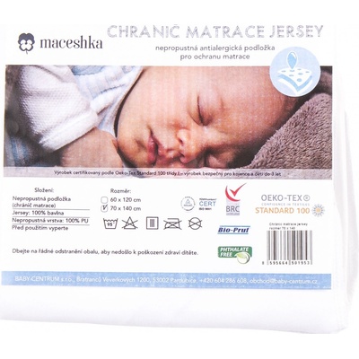 Maceshka Chránič matrace jersey 70x140