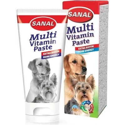 SANAL Мултивитаминна паста SANAL Dog при кожни проблеми и сърбеж 100 гр. Холандия SV5100