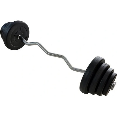 FitnessLine Nakládací činka EZ 45 kg