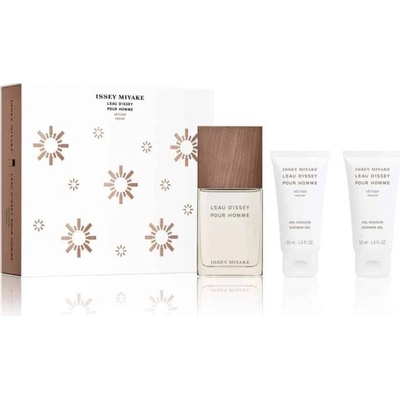 Issey Miyake L´Eau D´Issey Pour Homme Vetiver Dárková sada pánská toaletní voda 50 ml a sprchový gel 2 x 50 ml