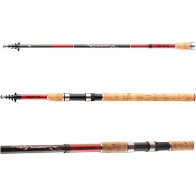 Daiwa Sweepfire Tele Spin 2,4 m 30-70 g 6 Dielov