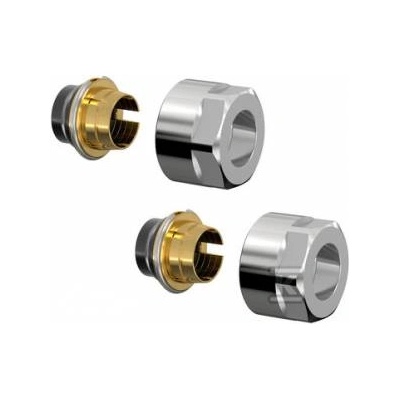 Flamco Meibes Connector set (2pcs. ) f11-15mm chrome