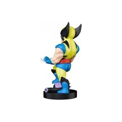EXG Pro Marvel Wolverine figure clamping bracket Cable guy 21cm