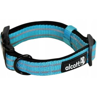 Alcott Adventure Collar Blue reflexní obojek pro psa