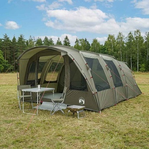 vidaXL Тунелна палатка Маслиненозелено 427 x 315 x 178 см (42029037) Палатка
