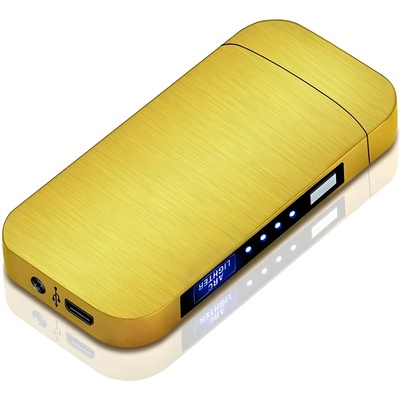 HARAHU Електрическа запалка с usb зареждане to-25709 - Златна kp25709