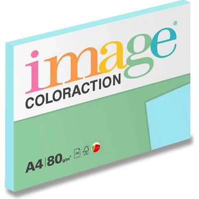 Image Coloraction A4 80 g Pastělově světle modrá 100 ks