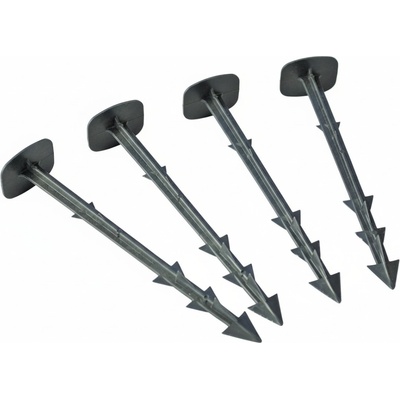 GTEX Plastové kotvící kolíky do země 15cm – balení 50 ks – Hledejceny.cz