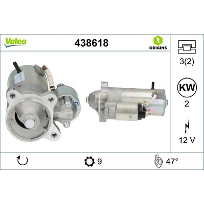 Startér VALEO 438618