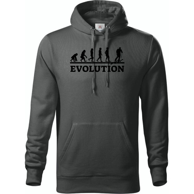 Evolution skialpy černý tisk Premium