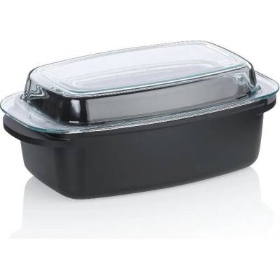 Kela Дълбока овална тава kela atura с керамично покритие и капак - 40 х 22, 5 см (kela 15172)