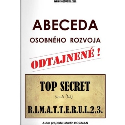 Abeceda osobného rozvoja 2 - R.I.M.A.T.T.E.R.U.L.2.3.