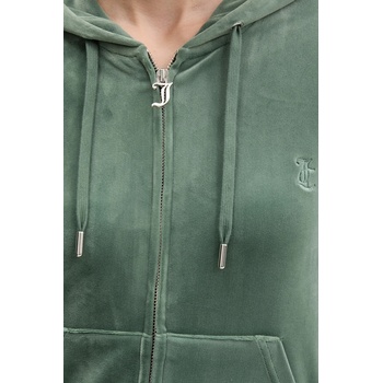 Juicy Couture суичър с цип и качулка дамски памучен ROBERTSON CLASS (JCAP176)