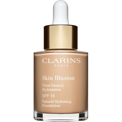 Clarins Skin Illusion Natural Hydrating Foundation rozjasňující hydratační make-up SPF15 108.3N Organza 30 ml