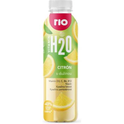 Rio H2O Vitamínová voda citron 6 x 400 ml