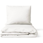 Bonami Essentials Бяло двойно спално бельо от микросатен 200x200 cm Basic - Bonami Essentials (1130057.04)