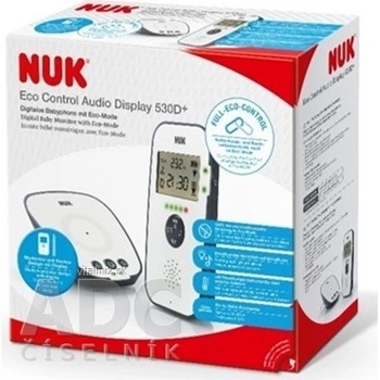 NUK Eco Control Audio Display 530D + Baby monitor digitální chůvička 1x1 set