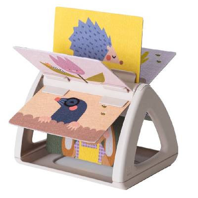 Образователна играчка, Taf Toys, Въртяща бебешка книжка, 21 х 18 х 6 см (TT13125)